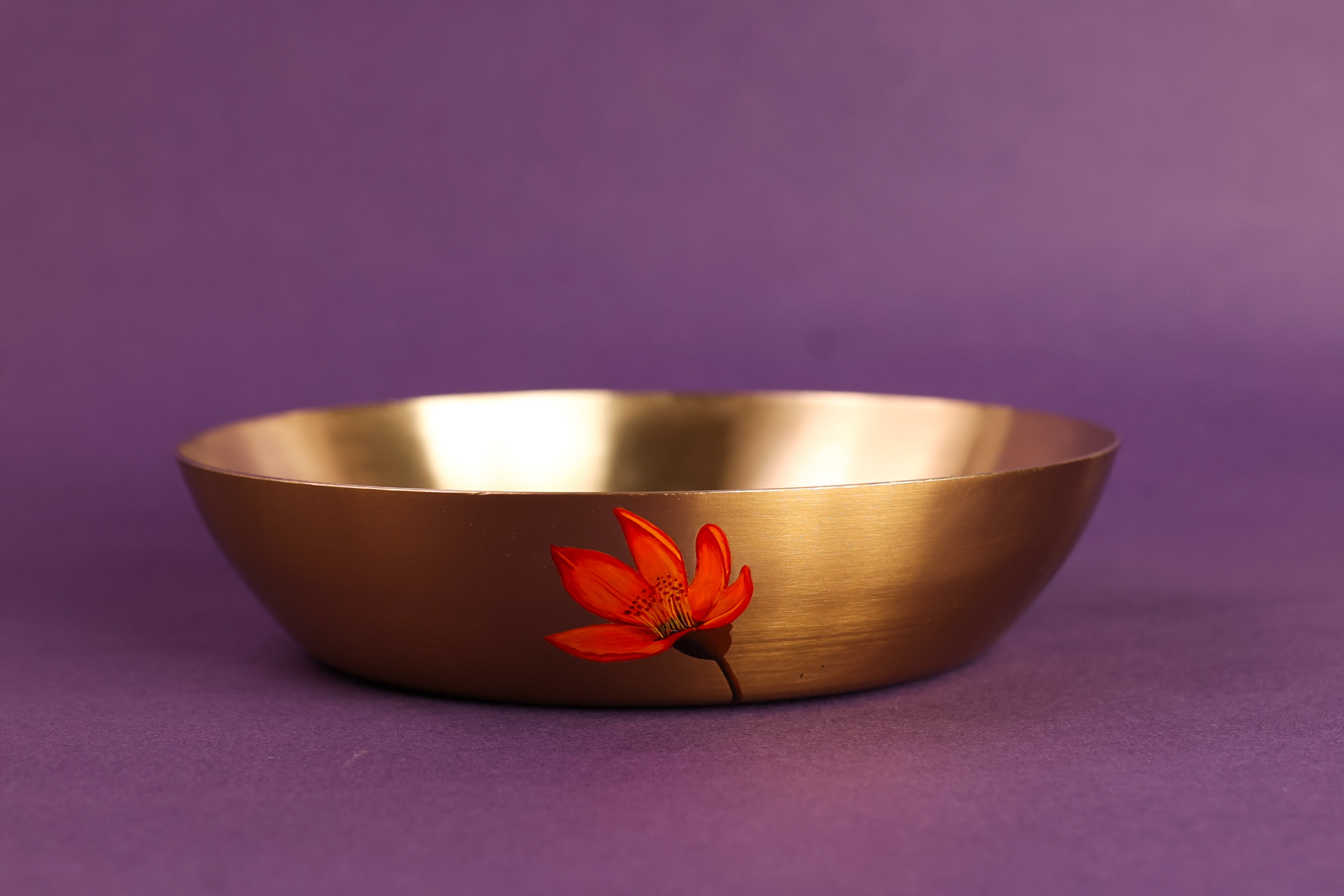 Palash Kansa Serving Bowl