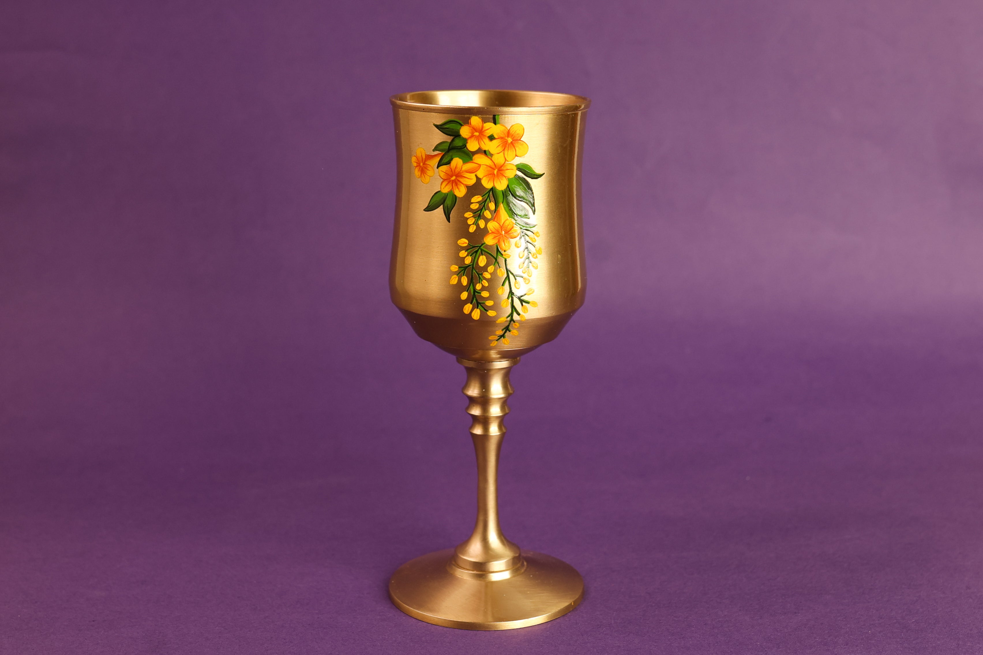 Basant  Pital Wine Glass - Set of 2