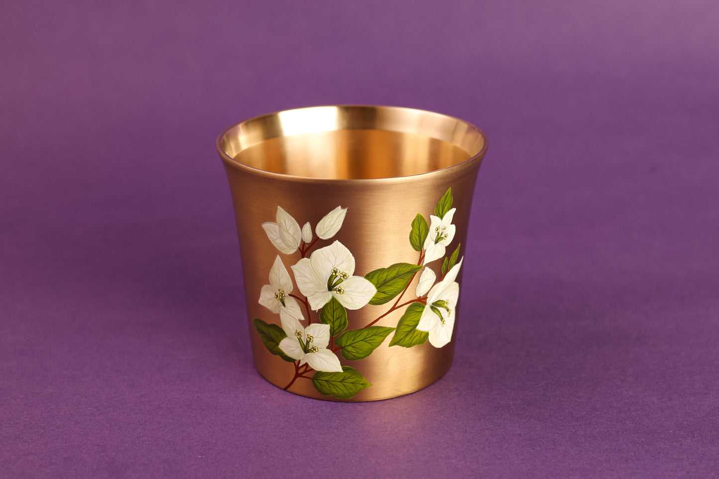 Saphed Large Kansa Glass - Set Of 2