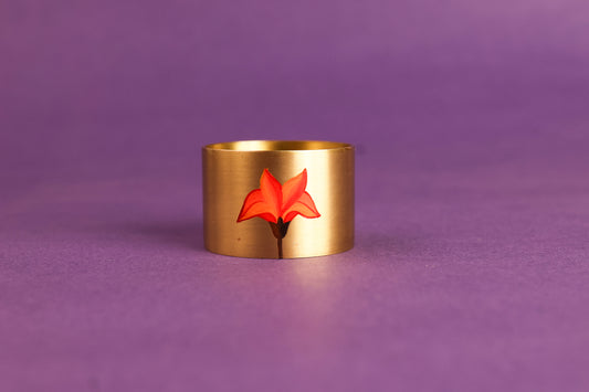 Palash Pital Napkin Ring Set of 6