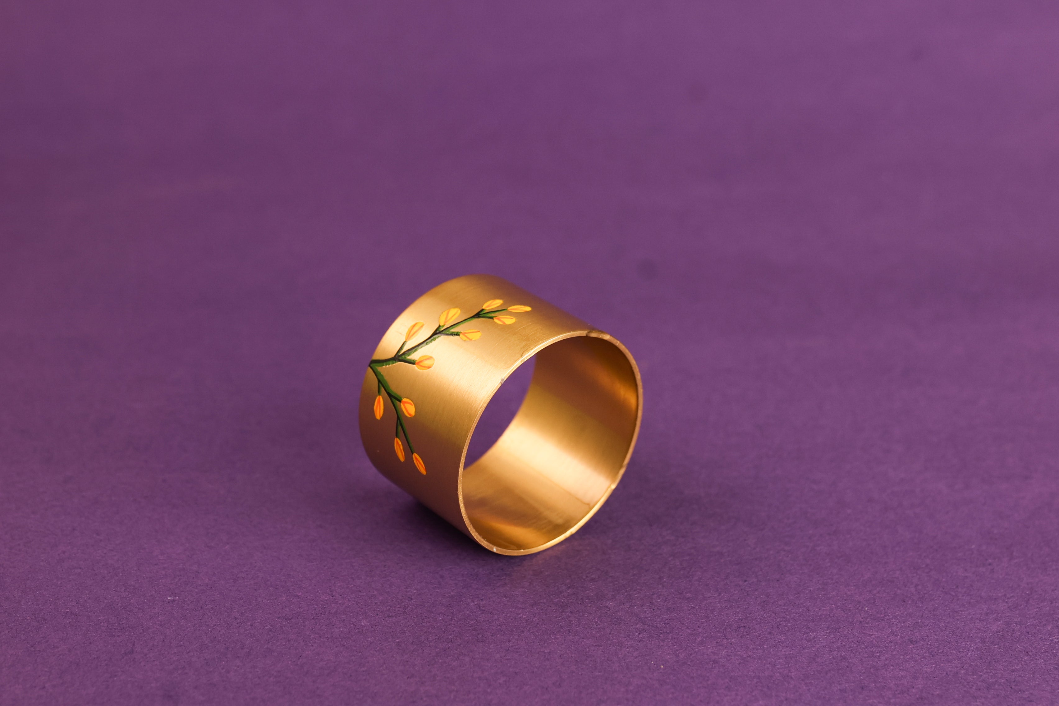 Basant Pital Napkin Ring Set of 6