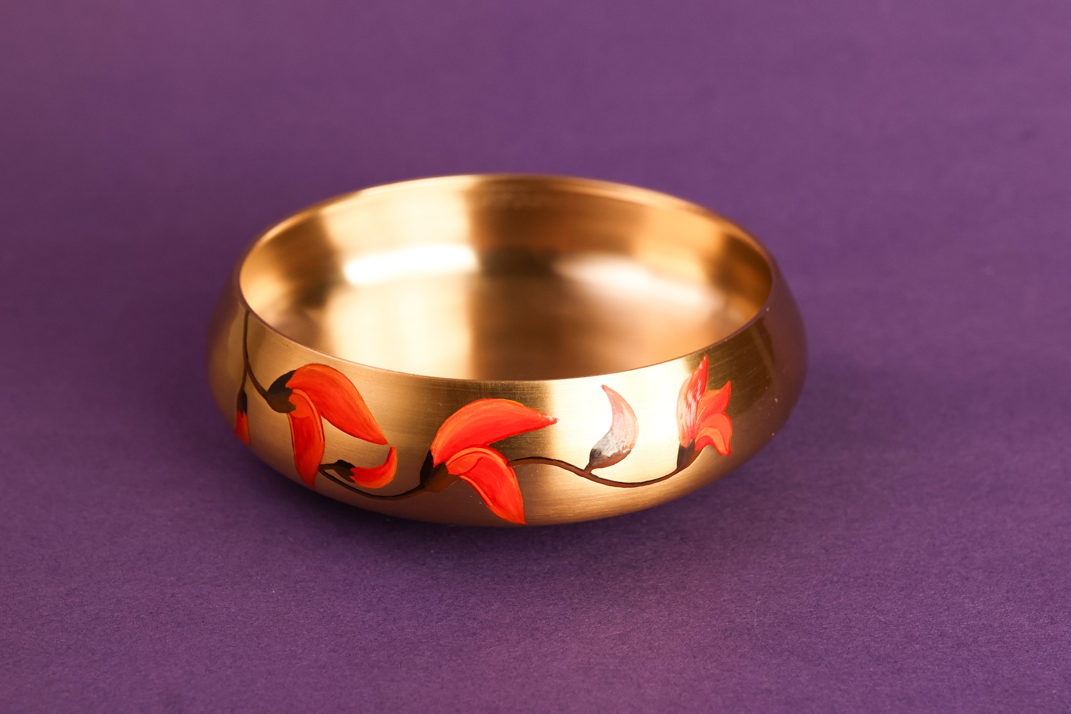 Palash Kansa Nut Bowl