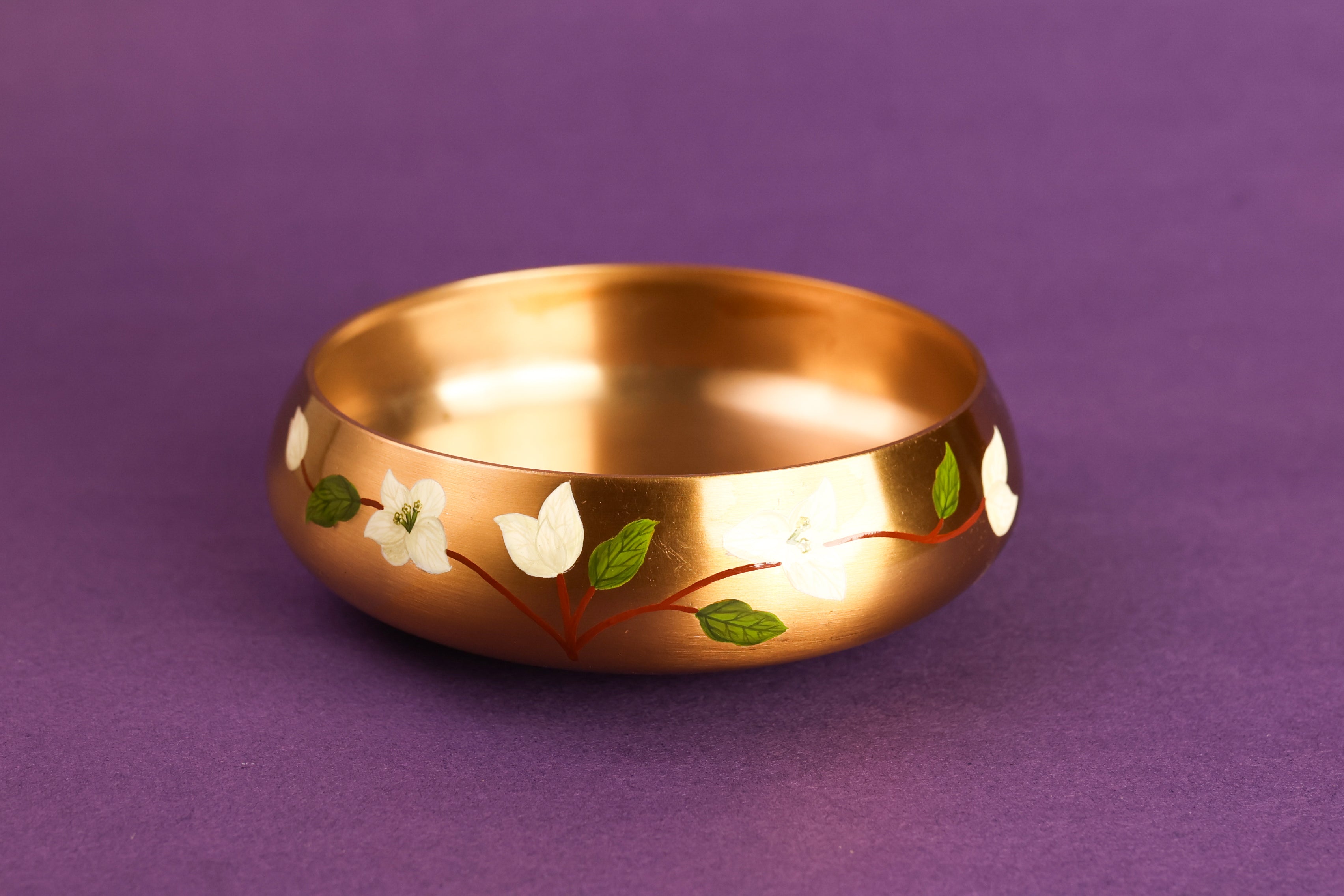 Saphed Kansa Nut Bowl