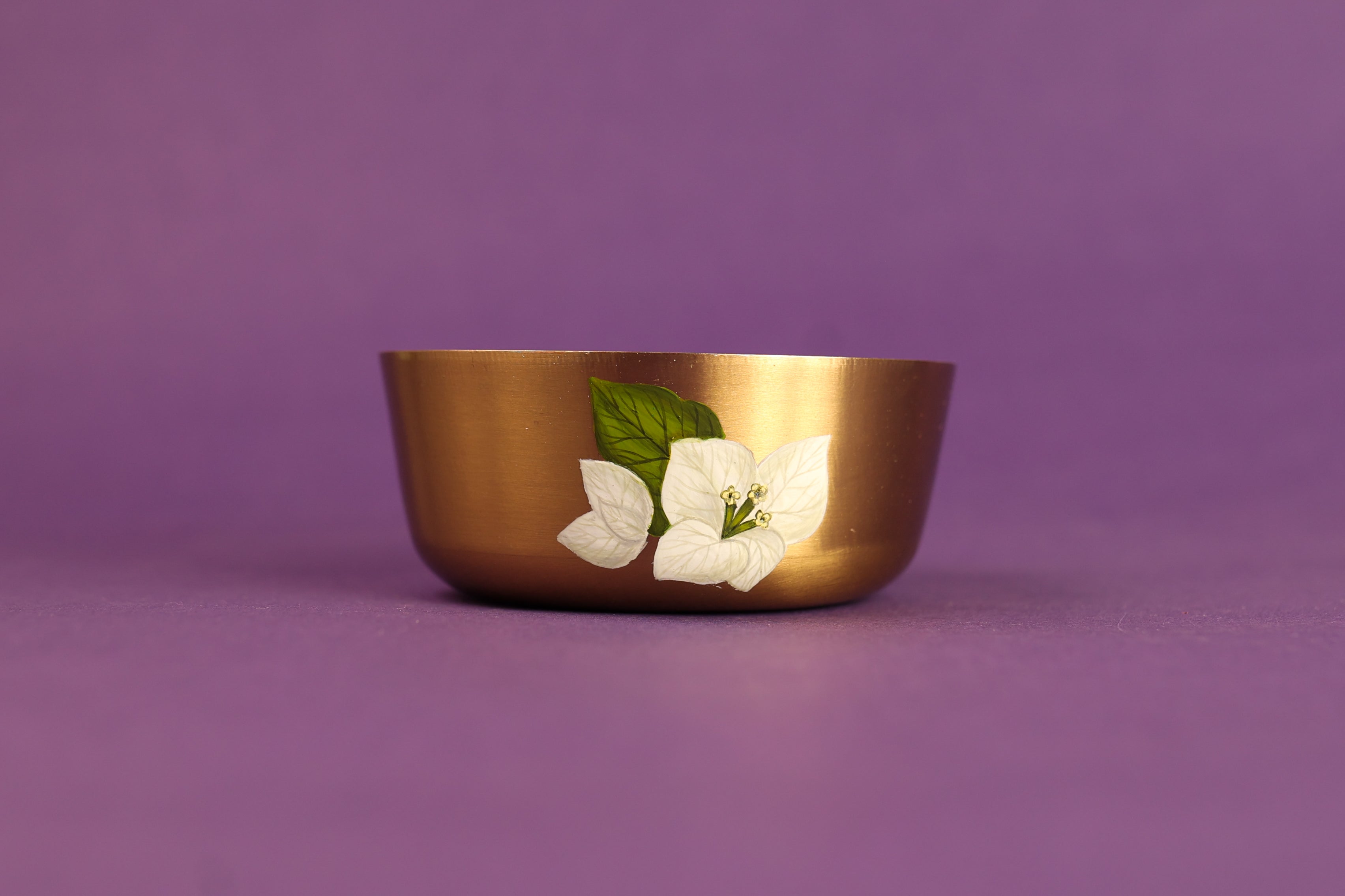 Saphed Kansa Katori Small - Set Of 2