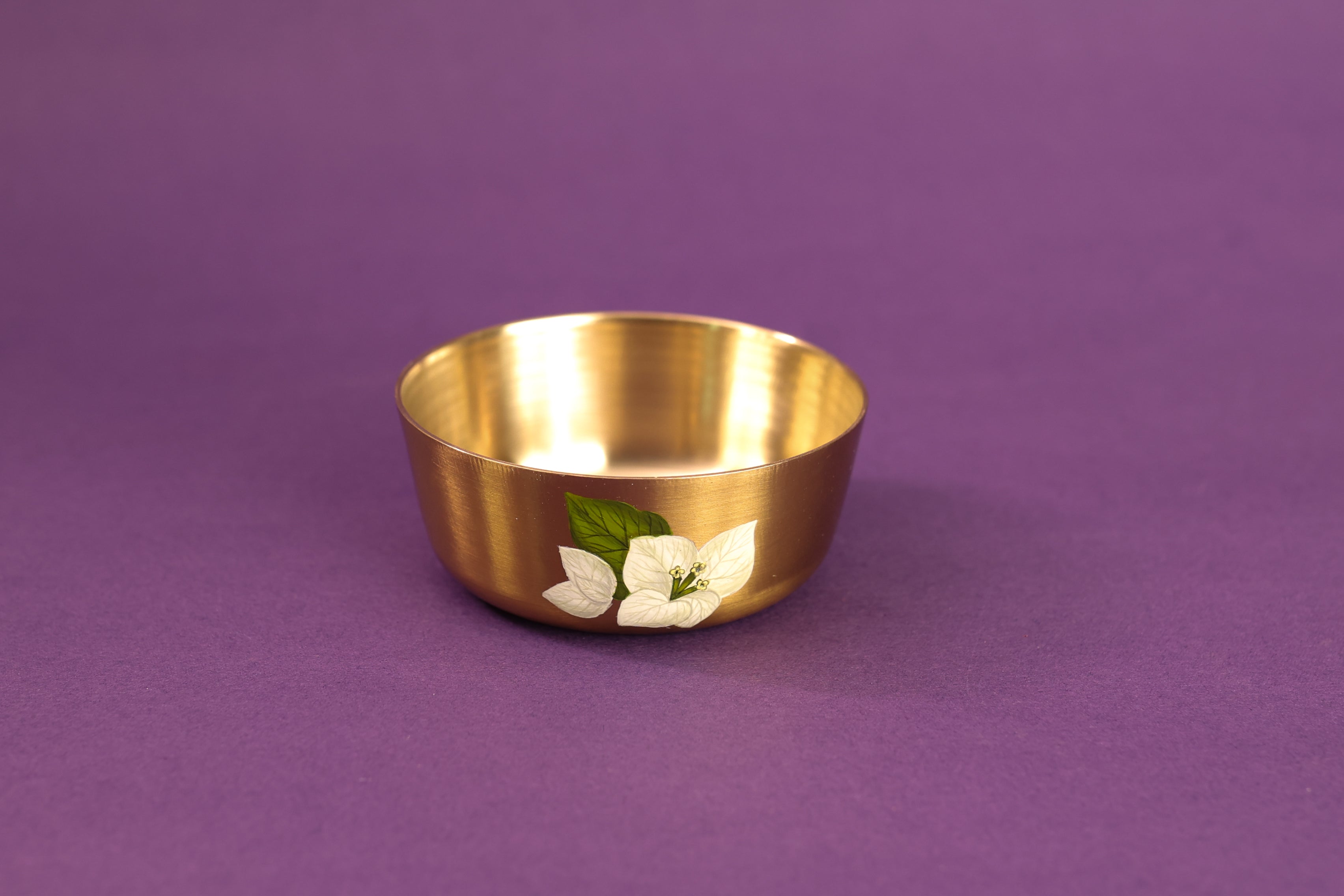 Saphed Kansa Katori Small - Set Of 2