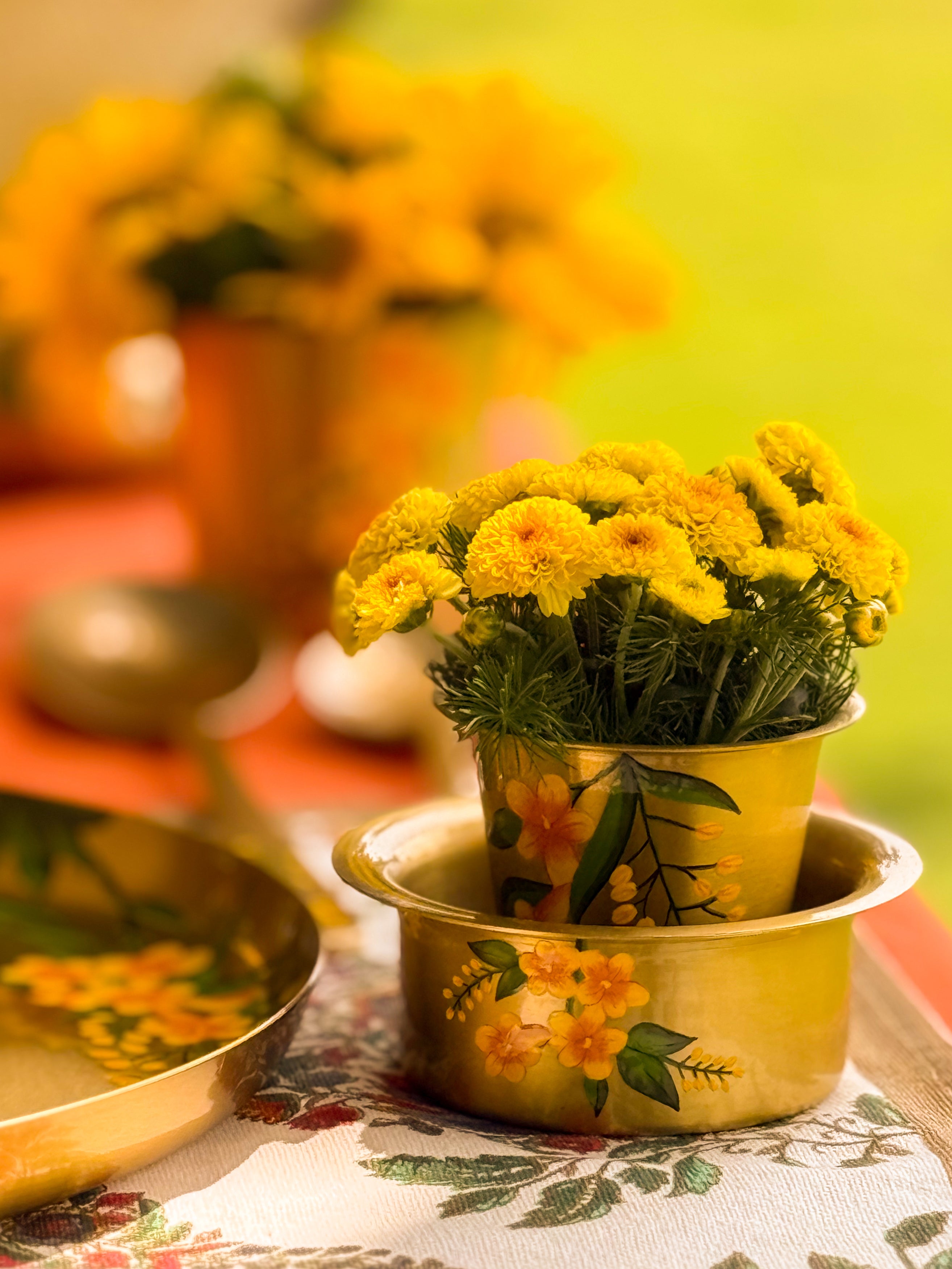Basant Pital Dabara Coffee set